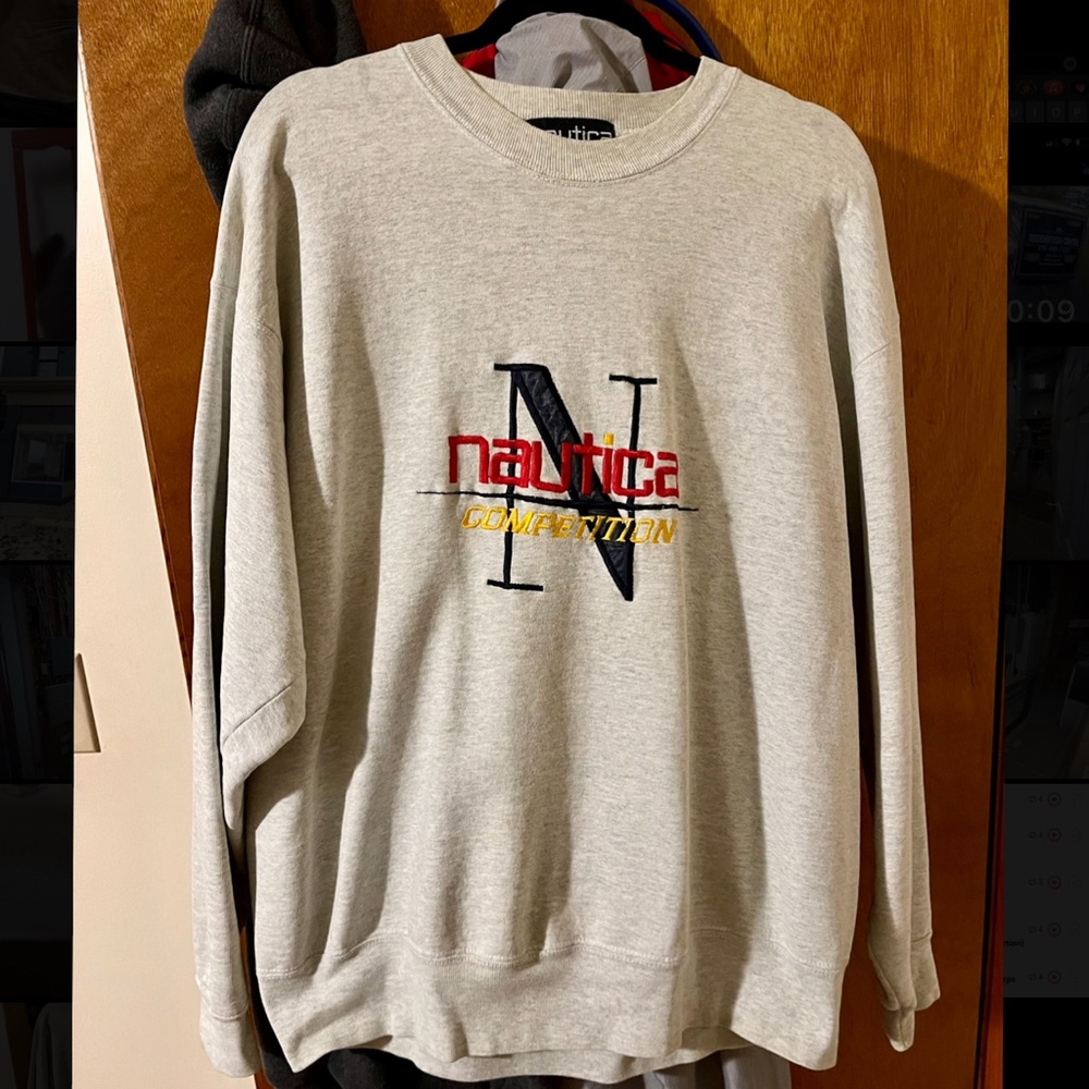 Nautica retro crewneck sweatshirt